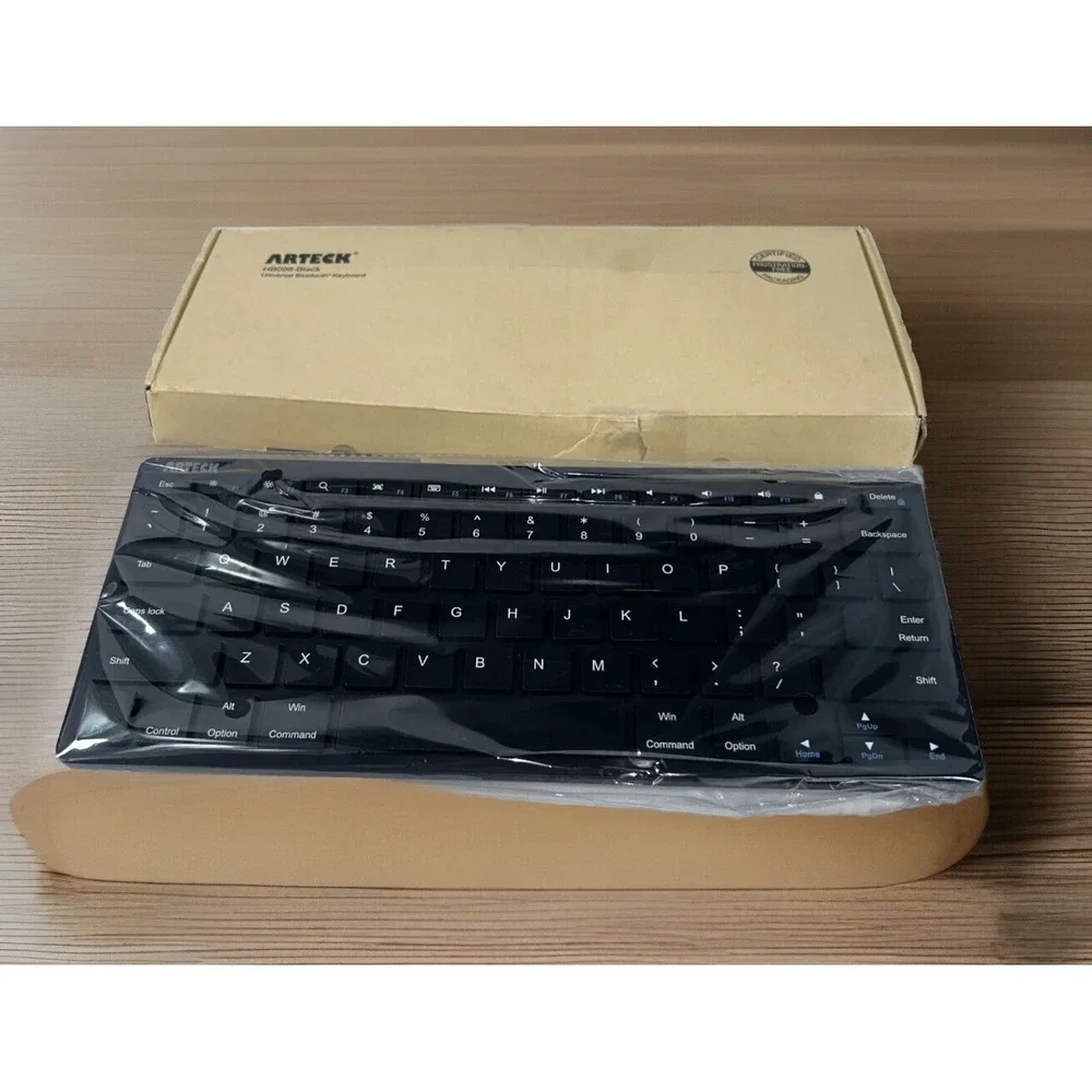 Arteck HB098 Universal Slim‎ Portable Wireless Keyboard. New In Box.